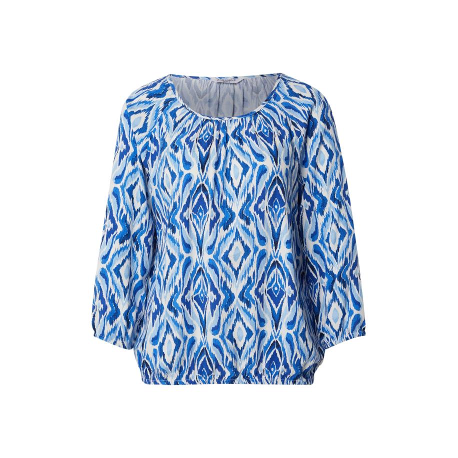 ZABAIONE ZABAIONE Blouse An44dorra blauw / lichtblauw / wit -