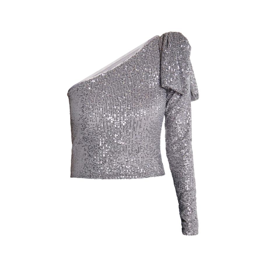 Faina faina Blouse Nascita zilvergrijs -