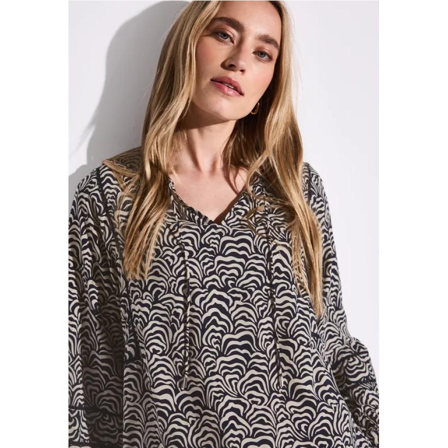 Street One Tuniek met decoratieve details Blauw