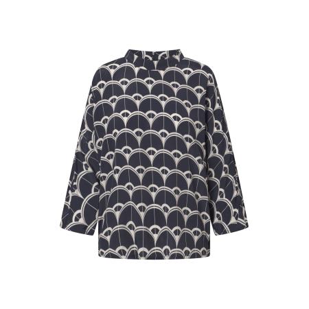 Jascha Stockholm Jascha Stockholm Blouse Mercher beige / zwart