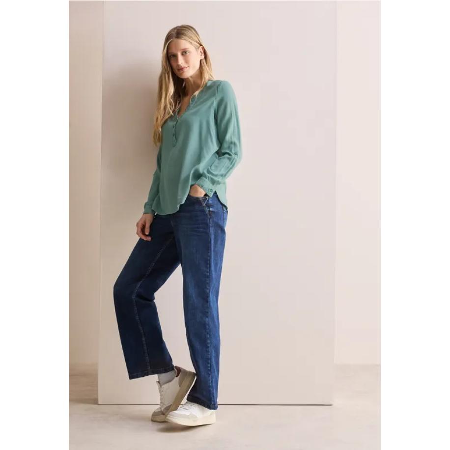 CECIL Gestreepte blouse Groen