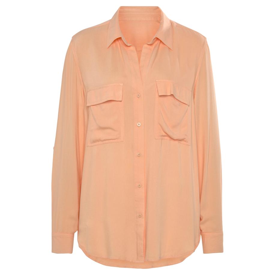 VIVANCE VIVANCE Blouse abrikoos -