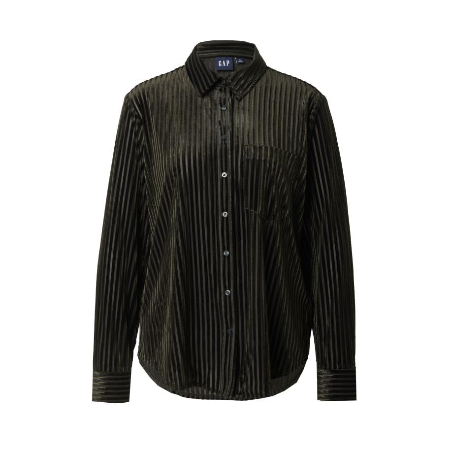GAP GAP Blouse VELVET zwart -