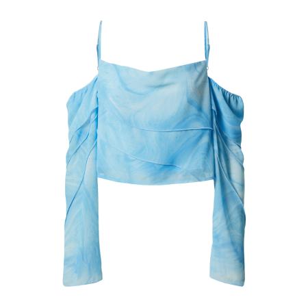 EDITED EDITED Blouse Neyla blauw / lichtblauw
