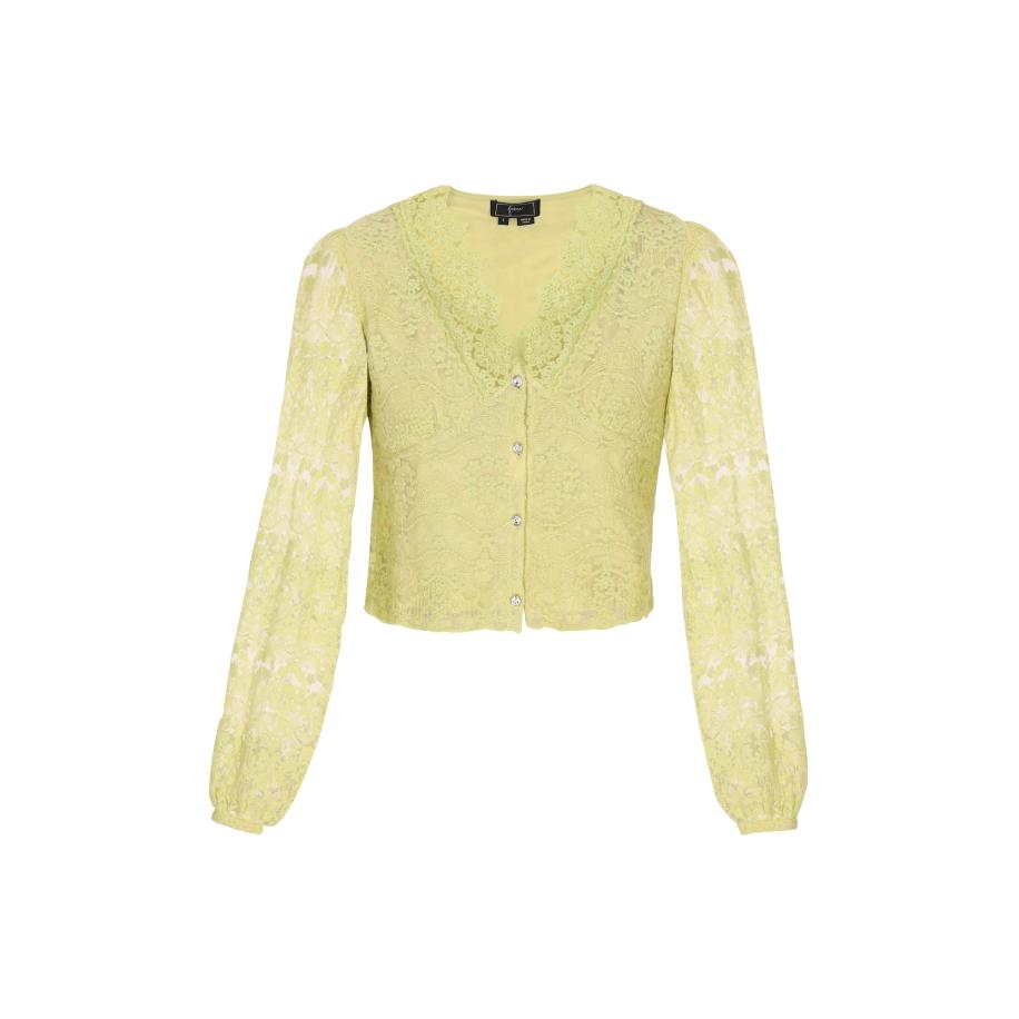 Faina faina Blouse Fashion Look pastelgroen -