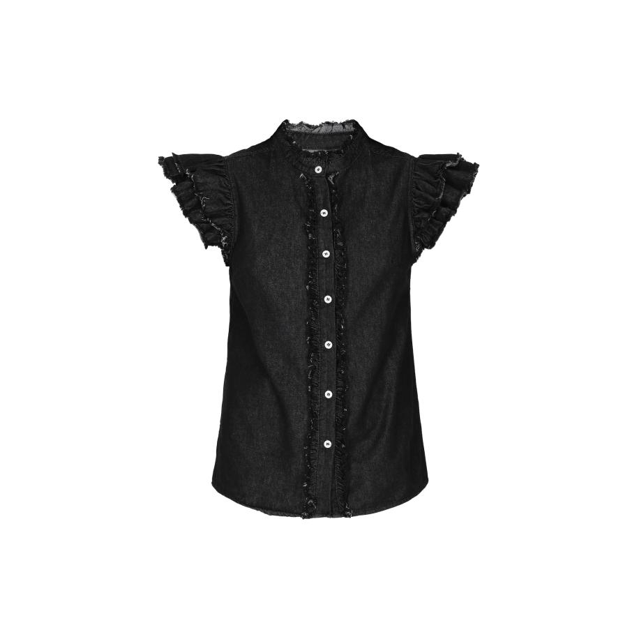 NALLY NALLY Blouse zwart -