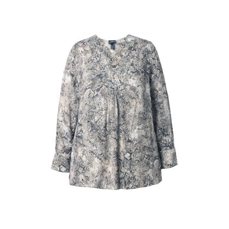 Ulla Popken Ulla Popken Tuniek zwart / wit