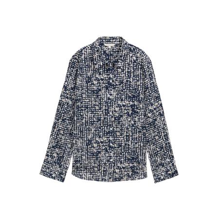 Tom Tailor TOM TAILOR Blouse beige / marine / wit