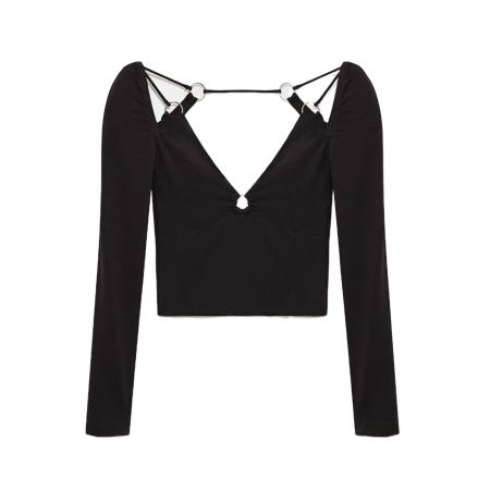 No Matter What No Matter What Blouse zwart