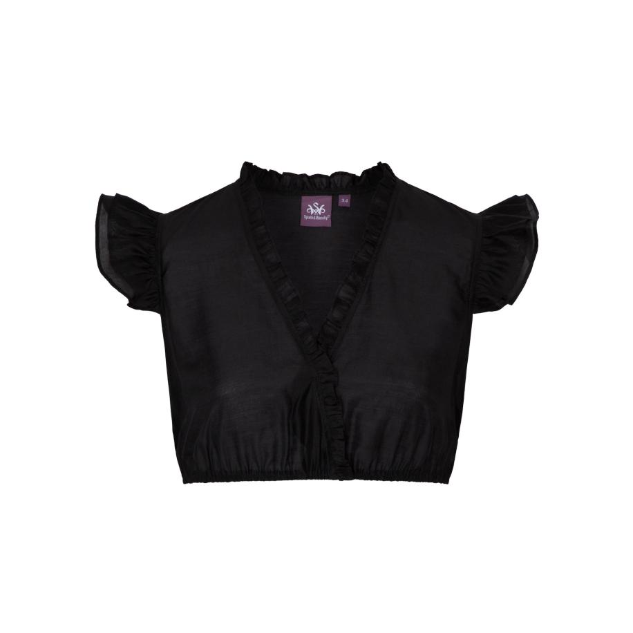Spieth & Wensky SPIETH & WENSKY Klederdracht blouse Fran zwart -