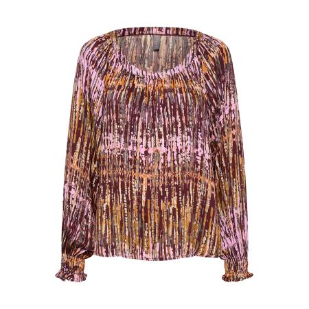 Culture CULTURE Blouse Toba gemengde kleuren / bordeaux