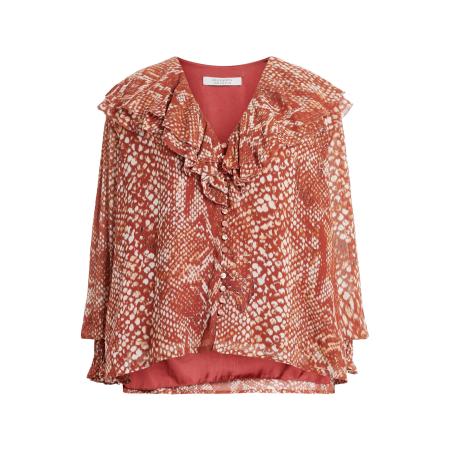 AllSaints AllSaints Blouse PHOEBE WAIMEA rood / wit