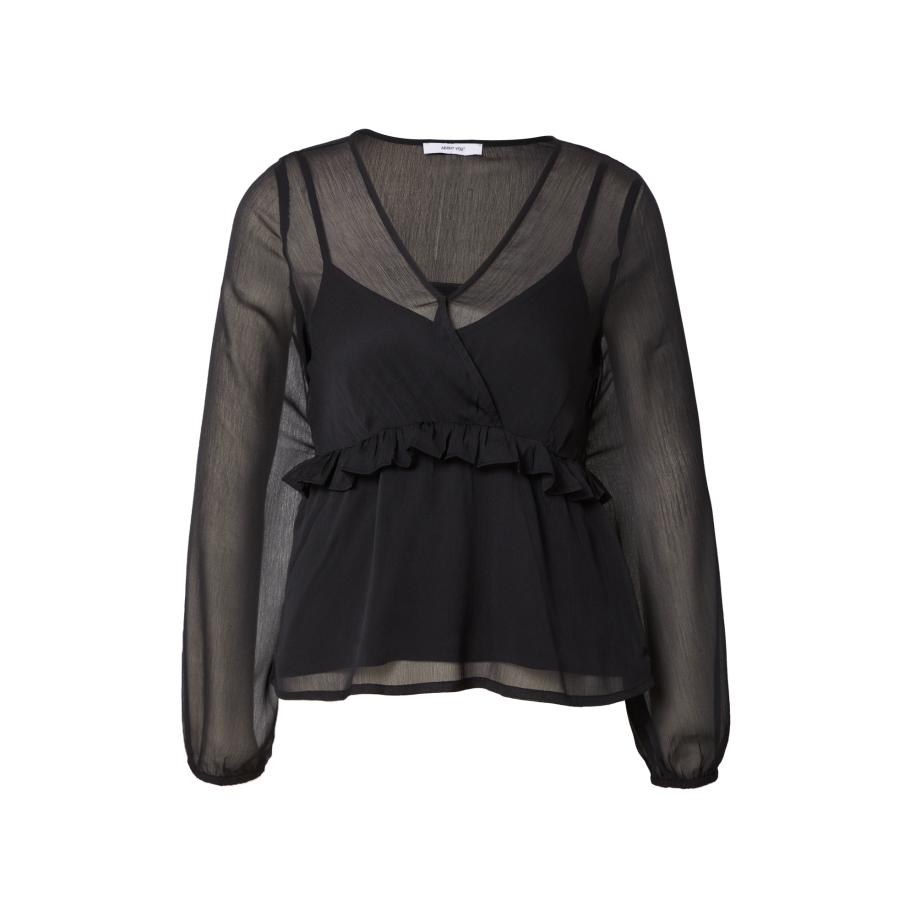 ABOUT YOU ABOUT YOU Blouse Kiara zwart -