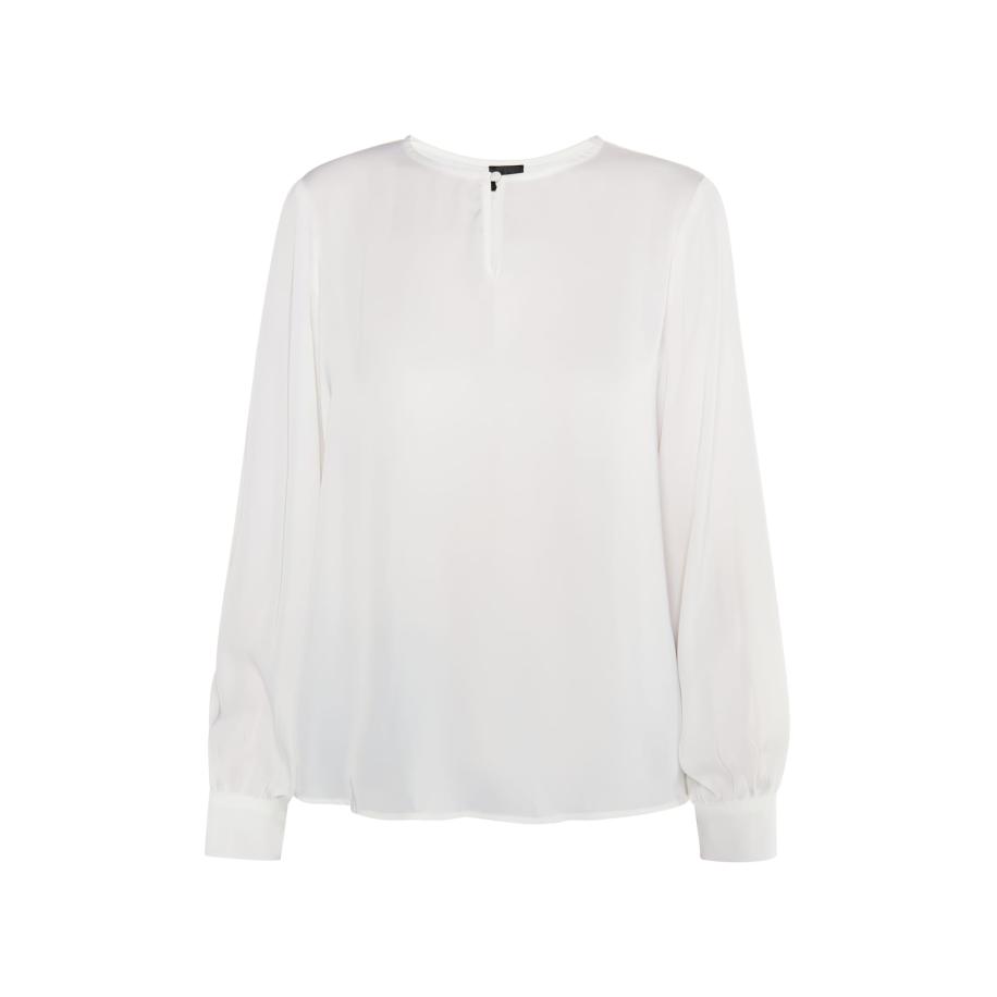 DreiMaster DreiMaster Klassik Blouse Ledkin wit -