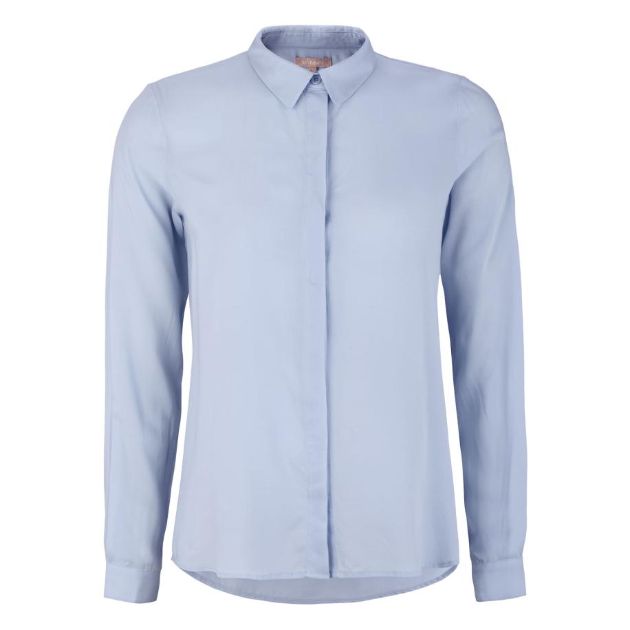 Soft Rebels Soft Rebels Blouse Freedom lichtblauw -