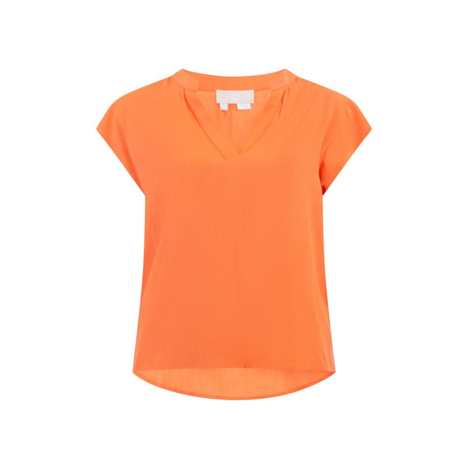 RISA RISA Blouse oranje -