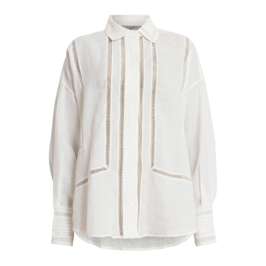 AllSaints AllSaints Blouse JADE natuurwit -