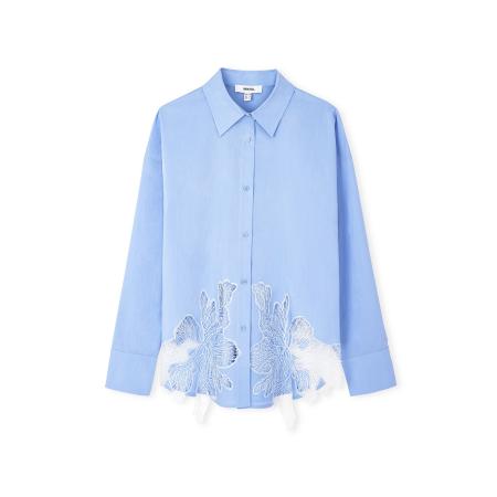 Ipekyol Ipekyol Blouse blauw / wit