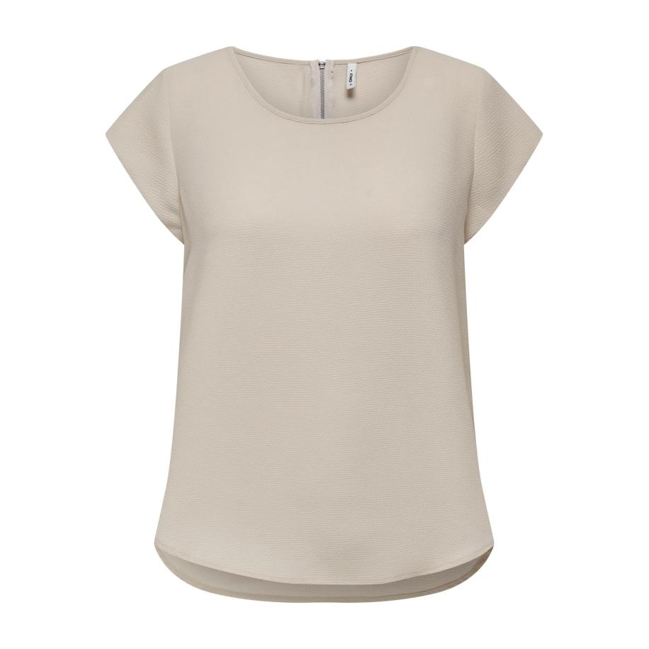 Only ONLY Blouse ONLVic beige -