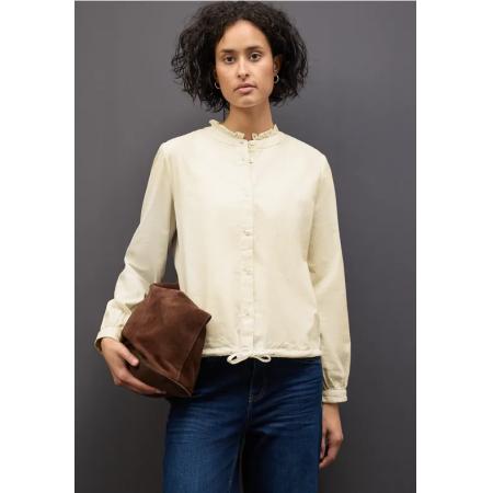 Street One Corduroy blouse met koord