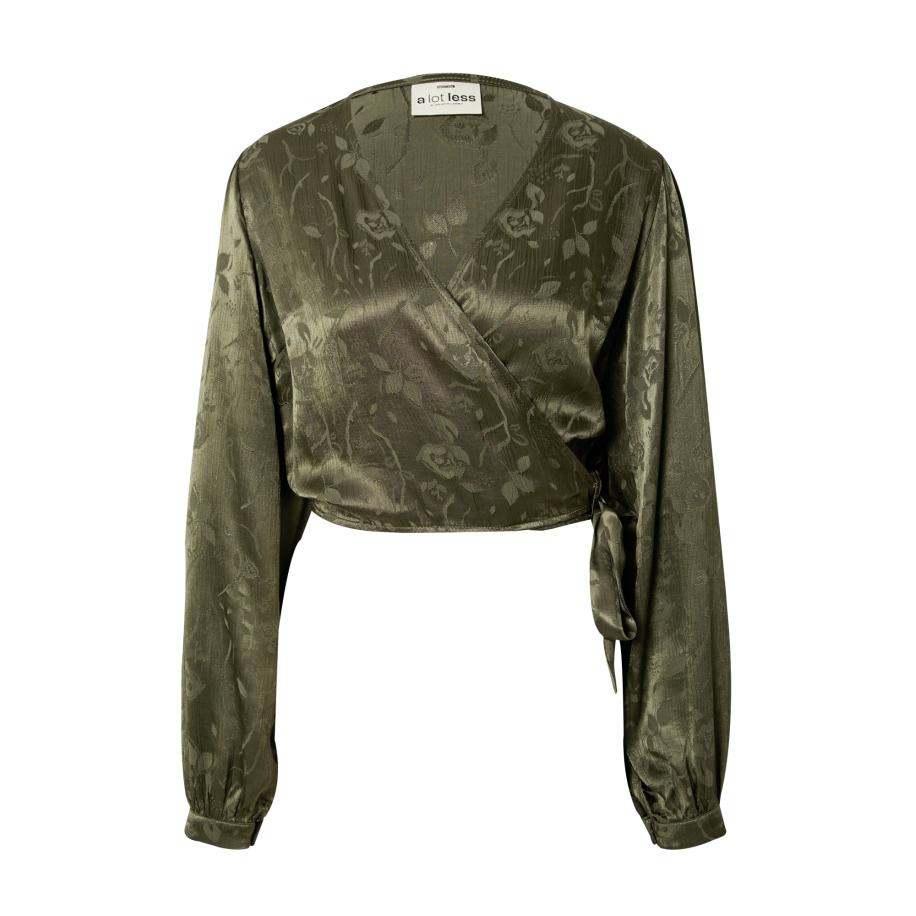 A LOT LESS A LOT LESS Blouse Paulina donkergroen -