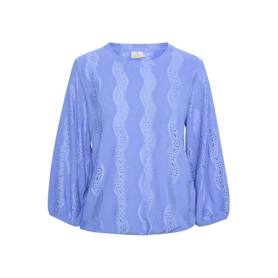 Kaffe Kaffe Blouse Tio blauw -