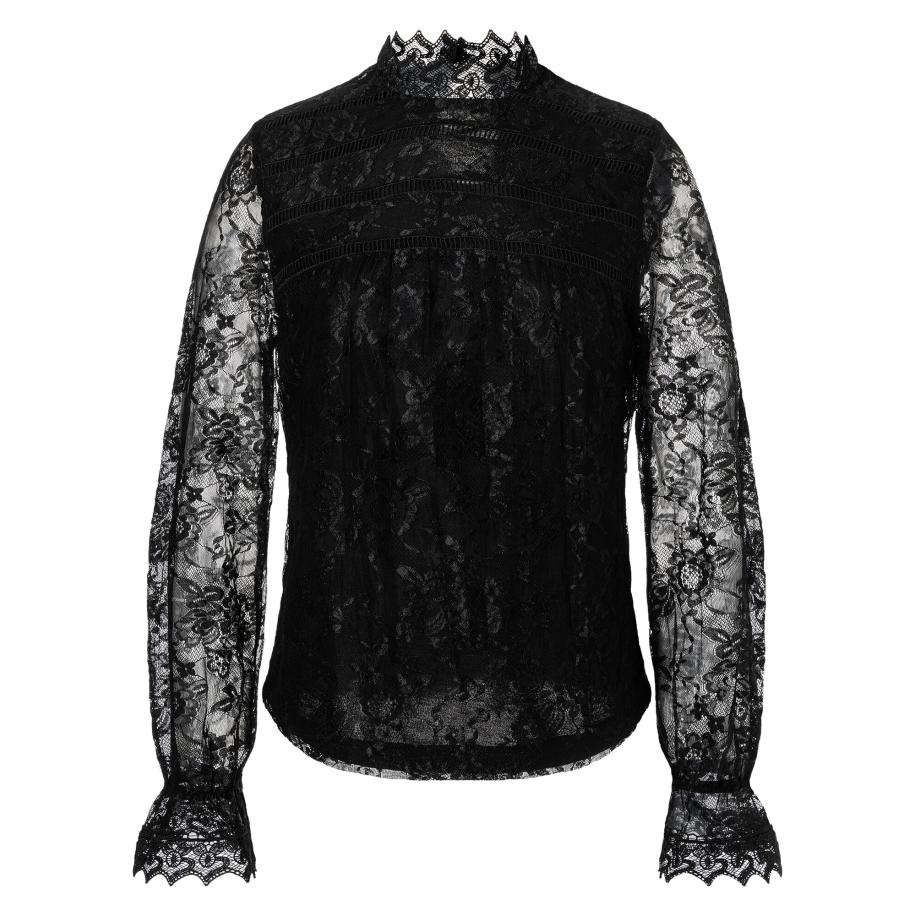 More & More MORE & MORE Blouse zwart -