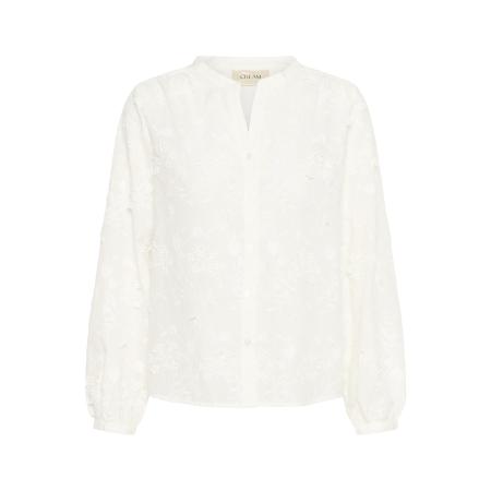 Cream Cream Blouse Hilda wit