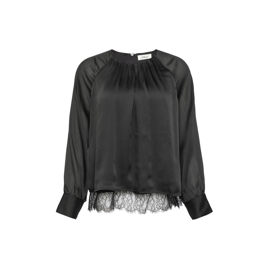 s.Oliver BLACK LABEL s.Oliver BLACK LABEL Blouse zwart -