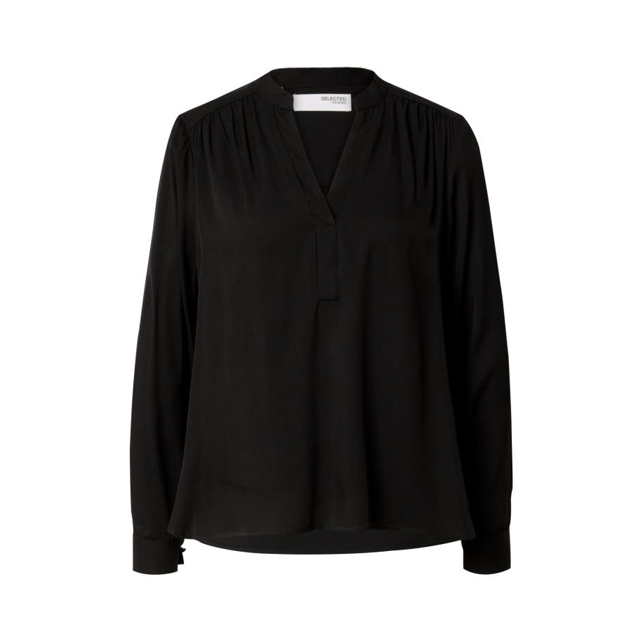 Selected SELECTED Blouse SLFMADDI zwart -