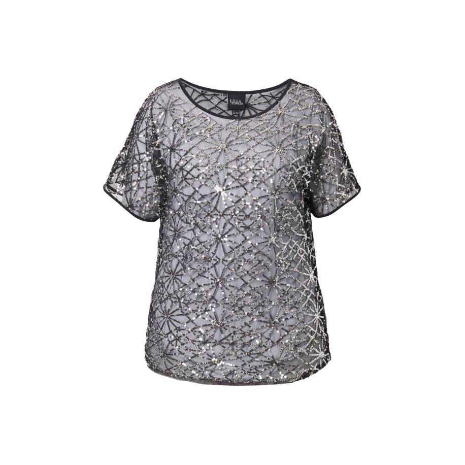 Ulla Popken Ulla Popken Blouse zwart -