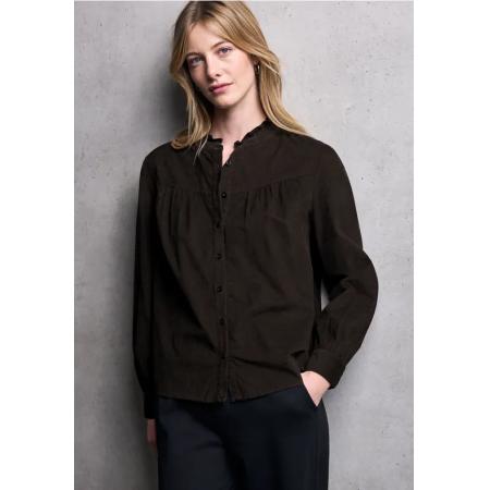 Street One Corduroy blouse met ruches