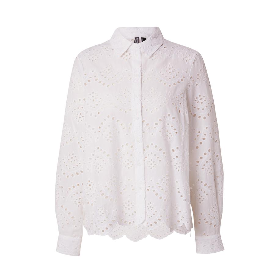 Pieces PIECES Blouse PCVILDE wit -