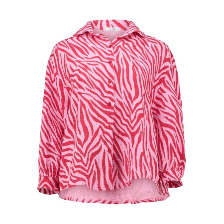 Hailys Hailys Blouse Le44ony rosa / rood