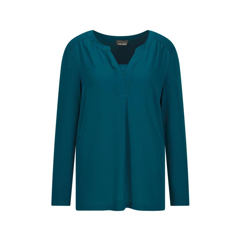 Goldner Goldner Blouse petrol -