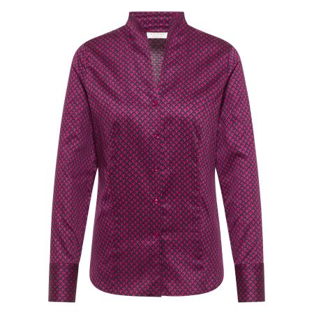 Eterna ETERNA Blouse navy / magenta / donkerroze