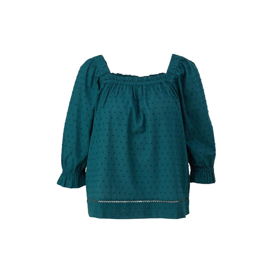 QS QS Blouse petrol -