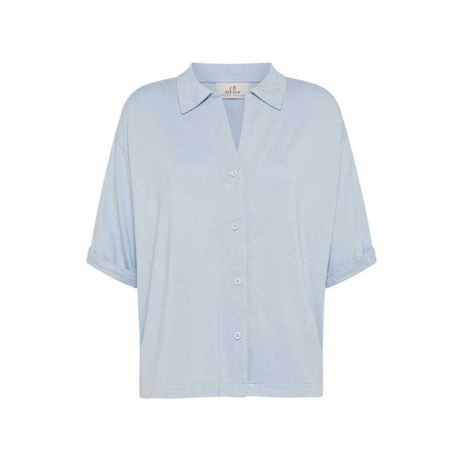 Deha DEHA Blouse lichtblauw -