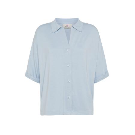 Deha DEHA Blouse lichtblauw
