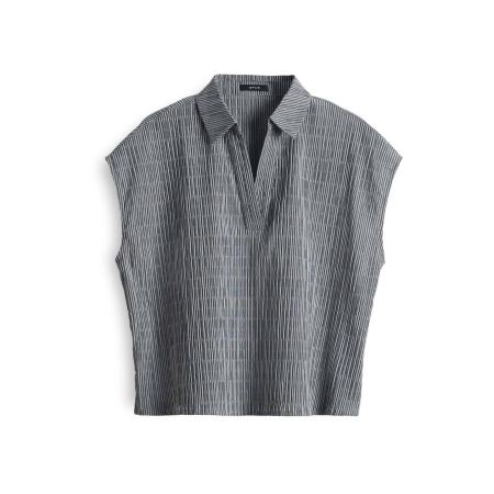 OPUS OPUS Blouse Fanna nachtblauw / wit