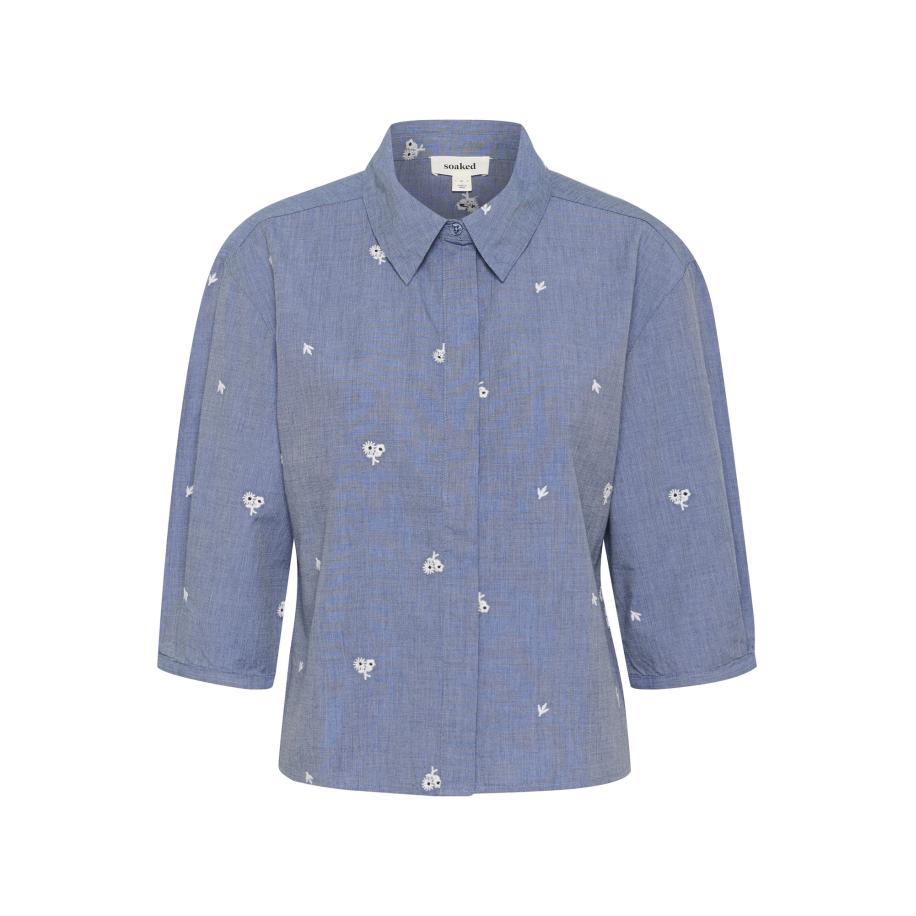 Soaked in Luxury SOAKED IN LUXURY Blouse Elly marine / wit -