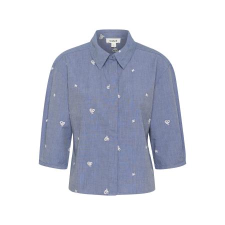 Soaked in Luxury SOAKED IN LUXURY Blouse Elly marine / wit