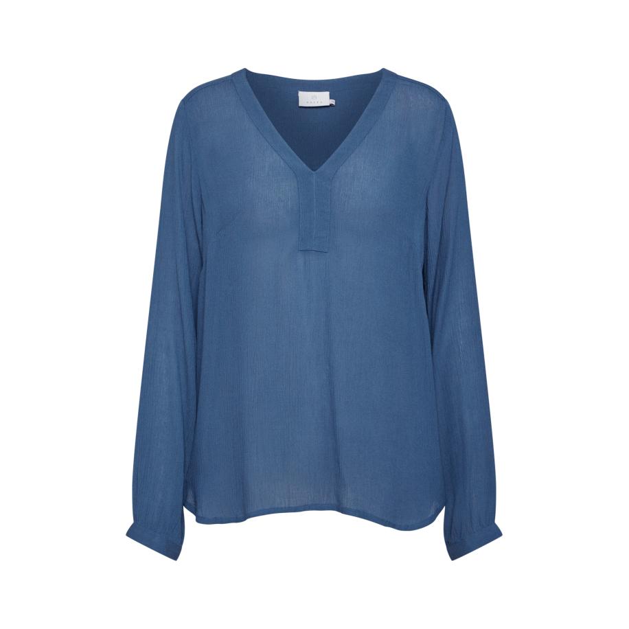 Kaffe Kaffe Blouse Amber donkerblauw -