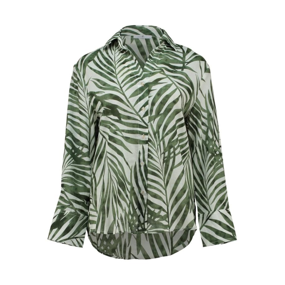 Hailys Hailys Blouse Al44va groen / pastelgroen -