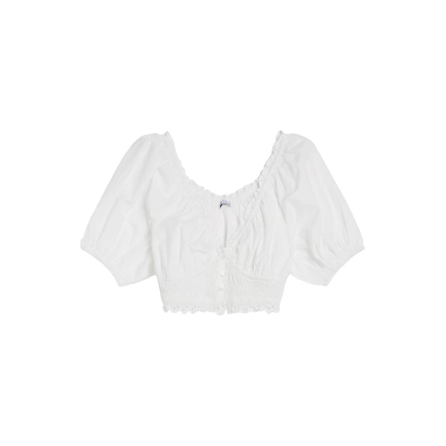 Bershka Bershka Blouse wit -