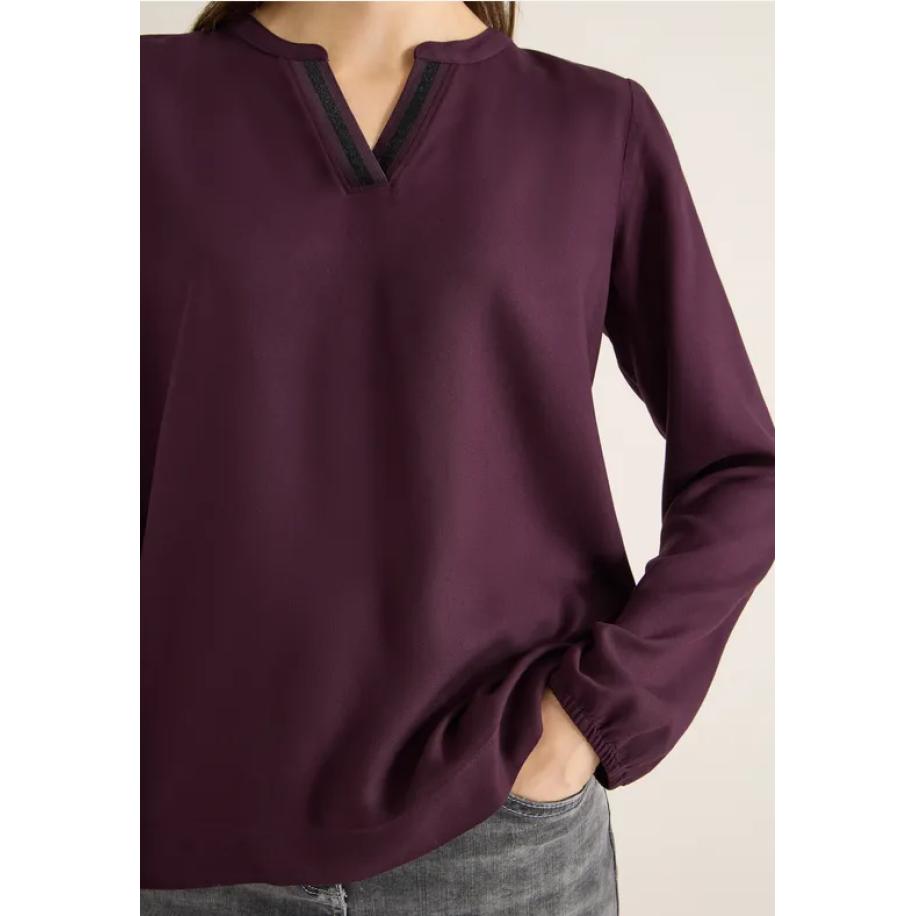 CECIL Tuniek in effen kleur Rood