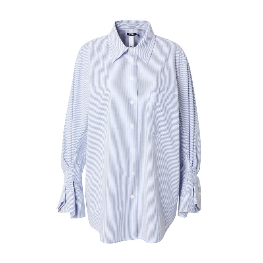 JOOP! JOOP! Blouse Benice enziaan / wit -