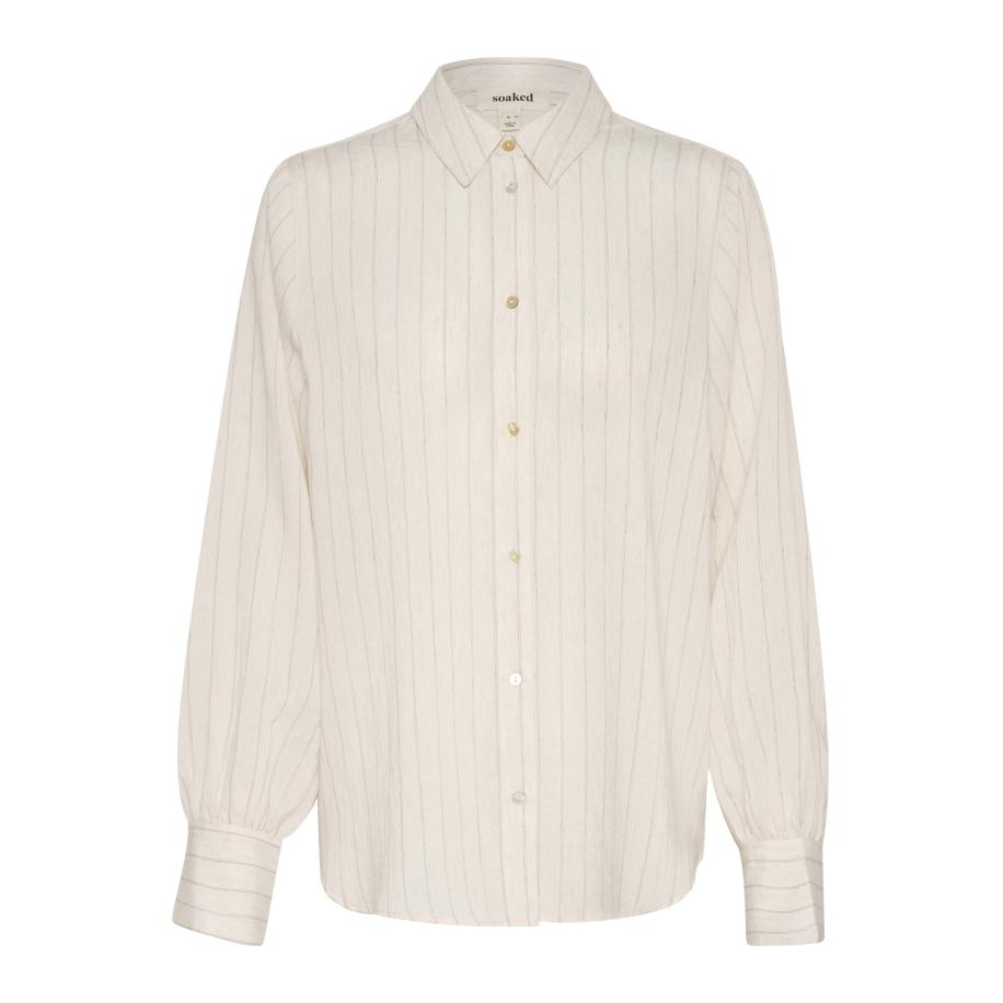 Soaked in Luxury SOAKED IN LUXURY Blouse Roya sand / grijs -