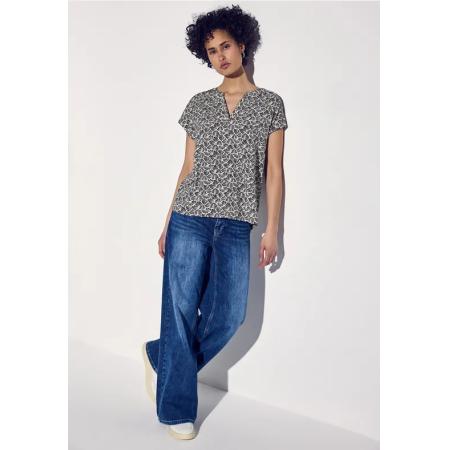 Street One Blouse met korte mouwen en print