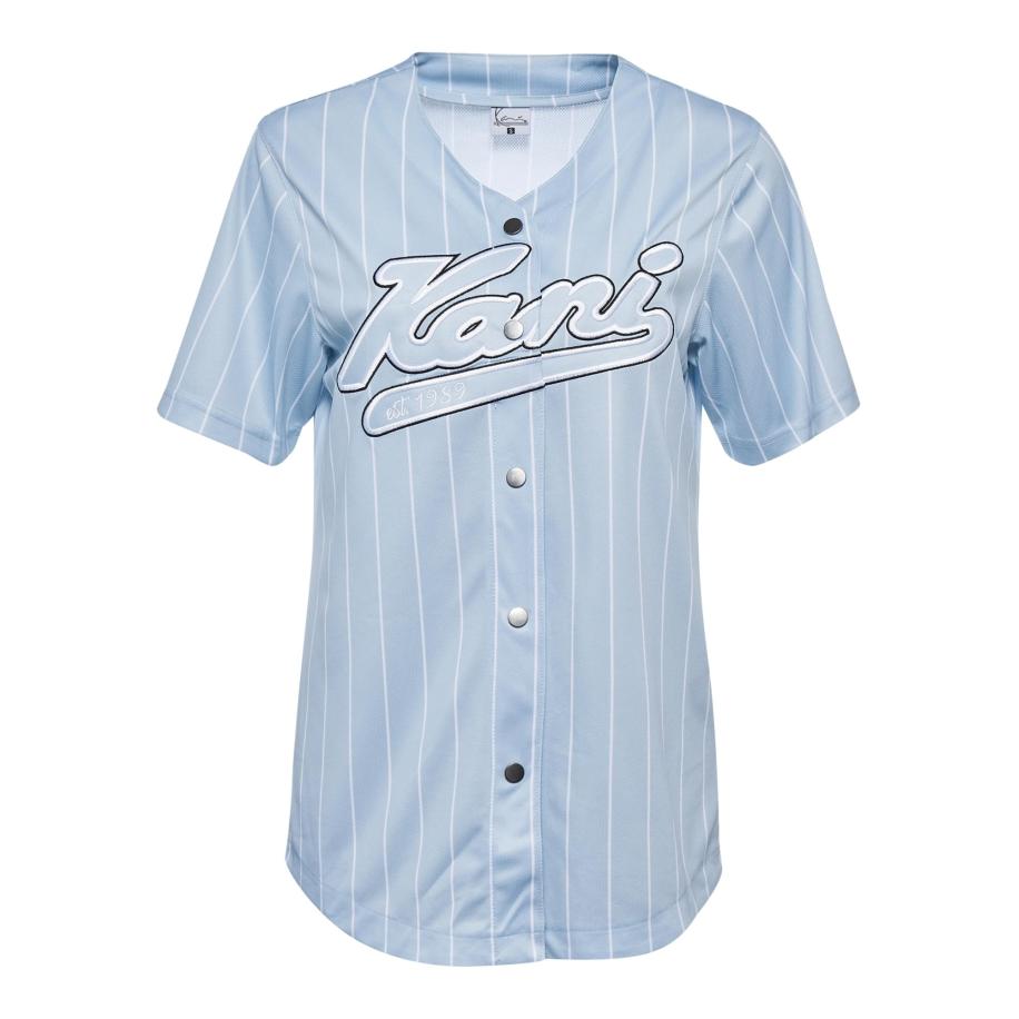 Karl Kani Karl Kani Blouse Varsity blauw / zwart / wit -